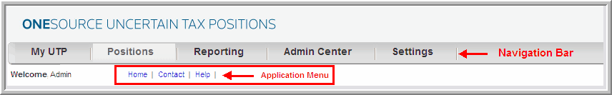 2014.0 application menu