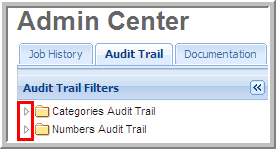 2014.0 audit trail arrows