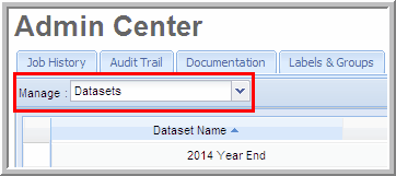 2014.0 manage datasets