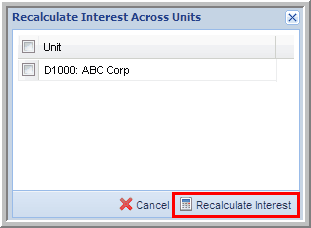 2014.0 recalculate interest after select units